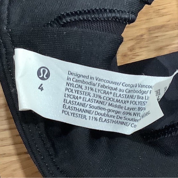 lululemon athletica Dark Camouflage Sports Bra - Picture 3 of 4